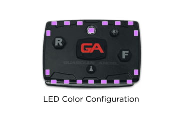 Image of Guardian Angel All Infrared Wearable Safety Light, Black Casing, Infrared Front, Infrared Rear, Infra, GA-ELT-IR