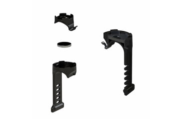 Image of Guardian Angel Bike/Rail Rubber Strap Mount w/ Magnetic Mount, Black, GA-ELT-RBM