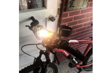 Image of Guardian Angel Bike/Rail U Bracket Mount with Magnetic Mount, Black, GA-ELT-UBM