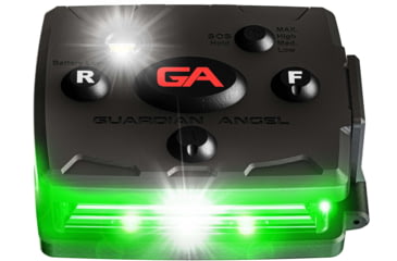 Image of Guardian Angel Micro Series Wearable Safety Light, Green/Green, MCR-G/G