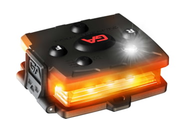Image of Guardian Angel Micro Series Wearable Safety Light, Orange/Orange, MCR-O/O