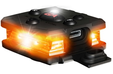 Image of Guardian Angel Micro Series Wearable Safety Light, Orange/Orange, MCR-O/O