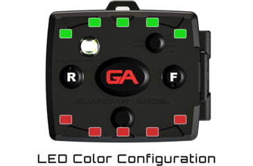 Image of Guardian Angel Micro Series Wearable Safety Light, Red/Green, MCR-R/G