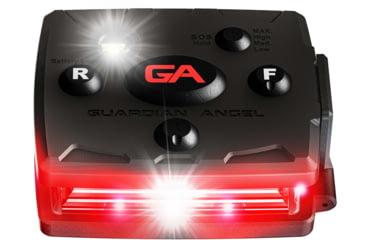 Image of Guardian Angel Micro Series Wearable Safety Light, Red/Red, MCR-R/R