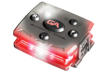 Image of Guardian Angel Micro Series Wearable Safety Light, Red/Red, MCR-R/R