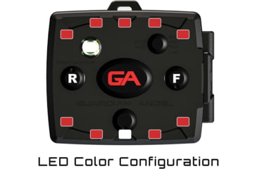 Image of Guardian Angel Micro Series Wearable Safety Light, Red/Red, MCR-R/R