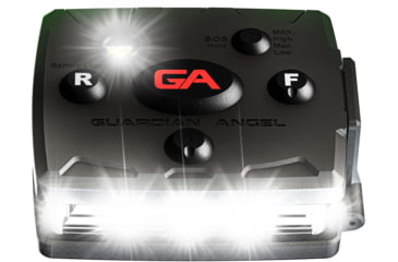 Image of Guardian Angel Micro Series Wearable Safety Light, White/Green, MCR-W/G