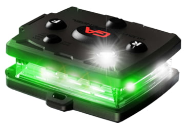 Image of Guardian Angel Micro Series Wearable Safety Light, White/Green, MCR-W/G