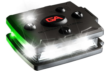 Image of Guardian Angel Micro Series Wearable Safety Light, White/Green, MCR-W/G