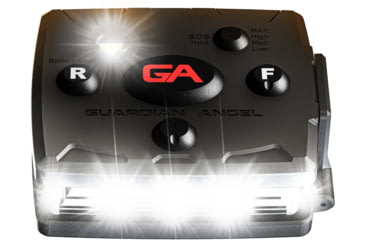 Image of Guardian Angel Micro Series Wearable Safety Light, White Orange, MCR-W/O