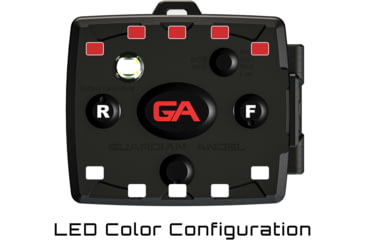 Image of Guardian Angel Micro Series Wearable Safety Light, White/Red, MCR-W/R