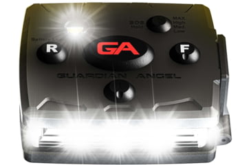 Image of Guardian Angel Micro Series Wearable Safety Light, White/Yellow, MCR-W/Y