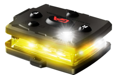 Image of Guardian Angel Micro Series Wearable Safety Light, White/Yellow, MCR-W/Y