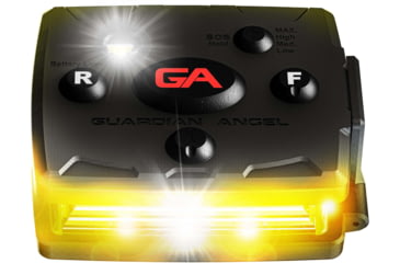 Image of Guardian Angel Micro Series Wearable Safety Light, Yellow/Yellow, MCR-Y/Y