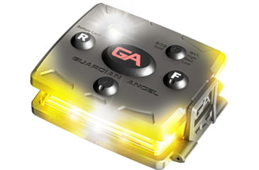 Image of Guardian Angel Micro Series Wearable Safety Light, Yellow/Yellow, MCR-Y/Y