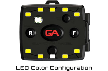 Image of Guardian Angel Micro Series Wearable Safety Light, Yellow/Yellow, MCR-Y/Y