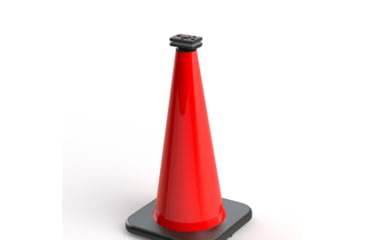 Image of Guardian Angel Safety Cone Mount with Magnetic Mount, Black, GA-ELT-CM