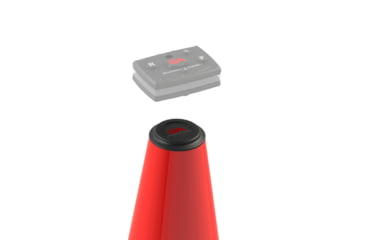 Image of Guardian Angel Safety Cone Mount with Magnetic Mount, Black, GA-ELT-CM