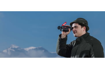 Image of Guide USA TD633 LRF 2x35mm 30mm Tube Thermal Imaging Monoculars, 640x512, Black, TD633L