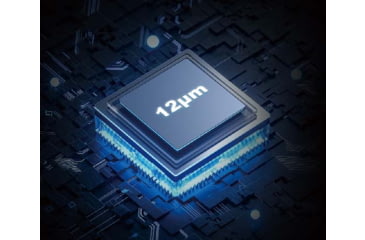 Image of Guide USA TD653 LRF 2.6x50mm 30mm Tube Thermal Imaging Monoculars, 640x512, Black, TD653L