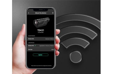 Image of Guide USA TD Gen2 Series TD411 1.4-5.6x19mm Thermal Monocular, 384x288, Black, TD411