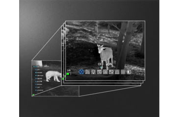 Image of Guide USA TD Gen2 Series TD411 1.4-5.6x19mm Thermal Monocular, 384x288, Black, TD411