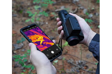 Image of Guide USA TD LRF Series TD421 LRF 1.9-7.6x25mm Thermal Monocular, 384x288, Black, TD421LRF