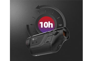 Image of Guide USA TD LRF Series TD421 LRF 1.9-7.6x25mm Thermal Monocular, 384x288, Black, TD421LRF