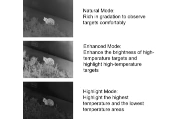 Image of Guide USA TK Gen2 Series TK431 2.3-9.2x35mm Thermal Monocular, 400x300, Black, TK431
