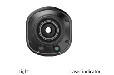 Image of Guide USA TK Gen2 Series TK431 2.3-9.2x35mm Thermal Monocular, 400x300, Black, TK431