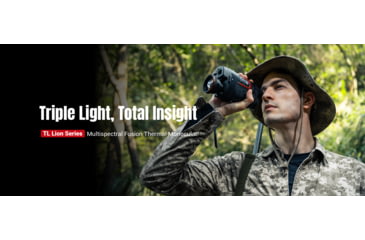 Image of Guide Sensmart TL Series TL650 2-16x50mm Fusion Monocular and Range Finder. 640x480, Black, TL650