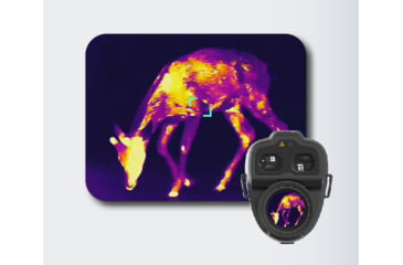 Image of Guide Sensmart TL Series TL650 2-16x50mm Fusion Monocular and Range Finder. 640x480, Black, TL650