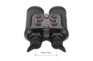 Image of Guide USA TN series LRF TN630 2.0-16x30mm Thermal Binocular, 640x480, Black, TN630LRF