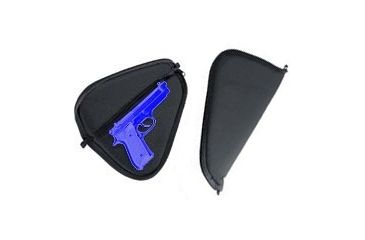 Image of GunMate Soft Pistol Case/Rug, Black w/ Lockable Zippers - Large 22403
