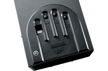 Image of GunVault Bio MultiVault Biometric Pistol Safe w/ Fingerprint Recognition, 10.1x7.9x14in 