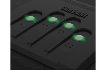 Image of GunVault Gunvault Multi-Vault Handgun Safe, 4 Pcs, Black, 4 handgun GV2050-19