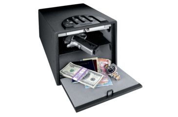 Image of GunVault MultiVault Standard Handgun Safe, Waterproof with Keypad Entry, 10.1x7.9x14in -GV2000C-STD