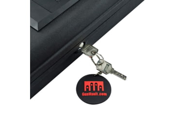 Image of Gunvault MV105019 MicroVault XL Personal Safe, Illuminated Keypad, Manual Key, MV1050-19