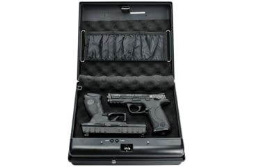 Image of Gunvault MV105019 MicroVault XL Personal Safe, Illuminated Keypad, Manual Key, MV1050-19