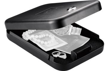 Image of Gunvault Nanovault Portable Safe w/ Key Lock System, 8.25x6x1.75in - NV100 