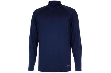 Image of Habit 1/4 Zip Performance Layer - Mens, Peacoat, Large, PT1302-990-L