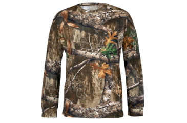 Image of Habit Bear Cave Camo Long Sleeve Tee w/ Habit Logo - Mens, Realtree Edge, Small, TS1230-922-S