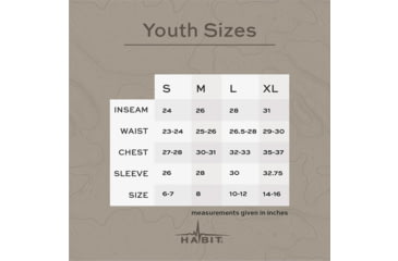 Image of Habit Cedar Branch Insulated Bibs - Youth, Realtree APX / Turkish Coffee, Medium, WB10007-R-8-6-YM-3Q6