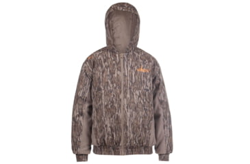 Image of Habit Cedar Branch Waterproof Insulated Bomber Jacket, Mossy Oak Bottomland, Small, WJ663-014-YS