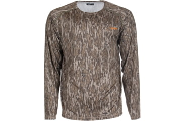 Image of Habit Mens Siesta Cape Long Sleeve Perf Tee