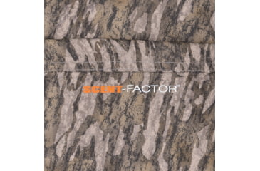 Image of Habit Hatcher Pass Camo Guide Short Sleeve Shirt - Mens, Mossy Oak New Bottomland, Small, TS1476-014-S