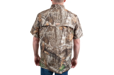 Image of Habit Hatcher Pass Camo Guide Short Sleeve Shirt - Mens, Realtree Edge, Small, TS1476-922-S