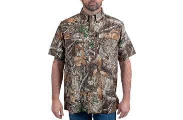 Image of USED Habit Hatcher Pass Camo Guide Short Sleeve Shirt - Mens, Realtree Edge, Extra Large, TS1476-922-XL, EDEMO1, Condition Fair, Used