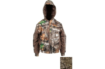 Image of Habit Cedar Insulated Waterproof Bomber - Boy's, Realtree APX, Small, WJ663-R-8-6-YS-3Q6