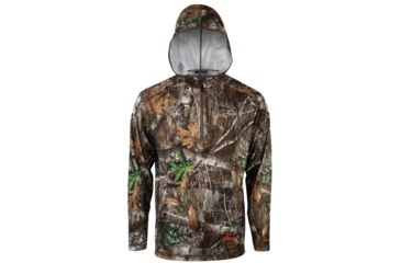 Image of Habit Pinyon Grid Fleece Hoodie - Mens, Realtree Edge/Cub, Large, PT1471-0A4-L